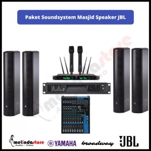 Paket Sound System Masjid JBL CBT50 B